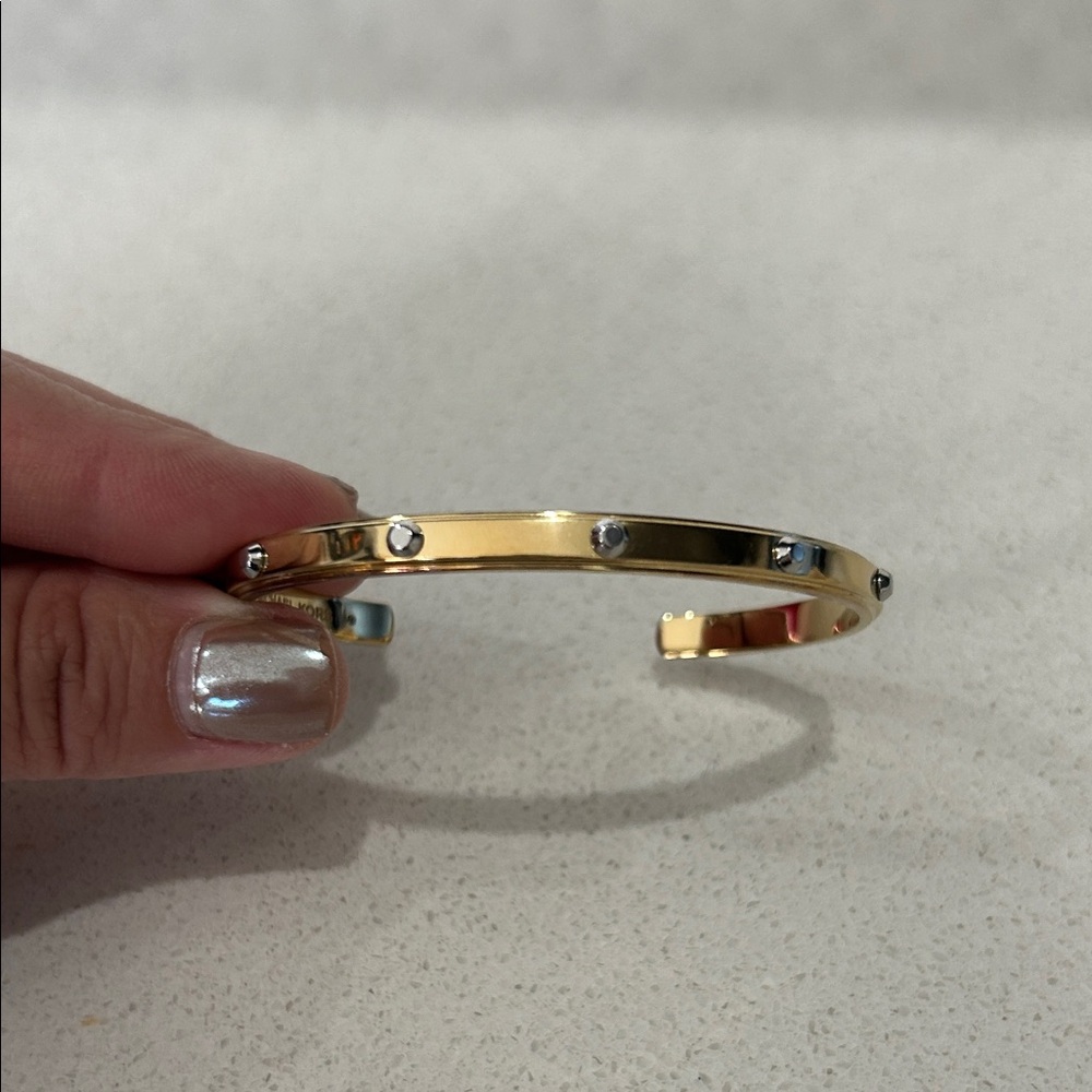 Michael Kors Gold Bracelet with Silver Accents